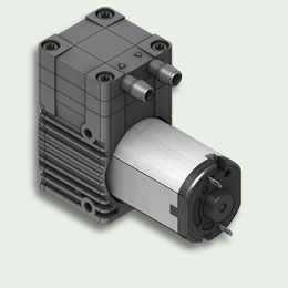 Medizinische Mikropumpe - SP 570 EC-LC - Schwarzer Precision GmbH + Co.KG - elektrisch / Luft / kompakt