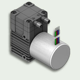 Medizinische Mikropumpe - SP 570 EC-BL - Schwarzer Precision GmbH + Co.KG - elektrisch / Luft / kompakt