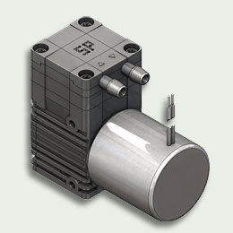 Medizinische Mikropumpe - SP 570 EC-BL-L - Schwarzer Precision GmbH + Co.KG - elektrisch / für Flüssigkeiten / kompakt