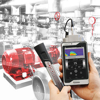 Elektrischer Sicherheitstester - SONAPHONE - SONOTEC Ultraschallsensorik Halle GmbH - Ableitstrom / tragbar / mit Touchscreen