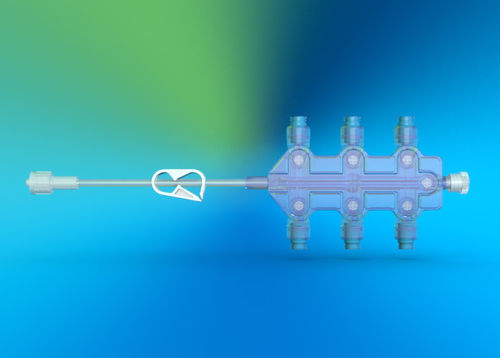 6-Wege-Infusionsverteiler - Multiport&reg; - Nordson Medical - einwegig / für die Intensivpflege / Anästhesiologie