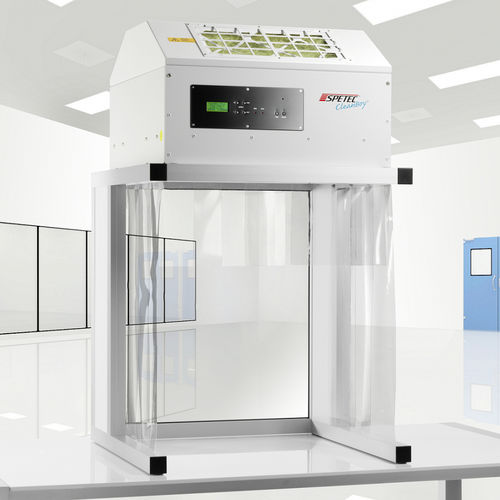 Arbeitsstation für Reinraum - CleanBoy® Mini - Spetec - automatisch / Tisch / Laminar-Flow