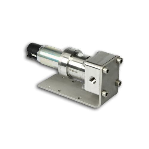 Verteiler-Mikropumpe - mzr-7242 - HNP Mikrosysteme GmbH - Dosier / elektrisch / für Flüssigkeiten