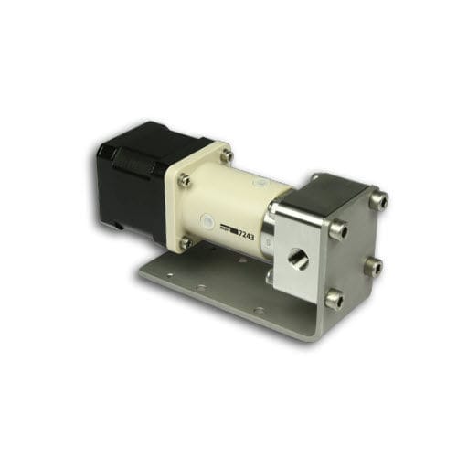 Verteiler-Mikropumpe - mzr-7243 - HNP Mikrosysteme GmbH - Dosier / elektrisch / für Flüssigkeiten