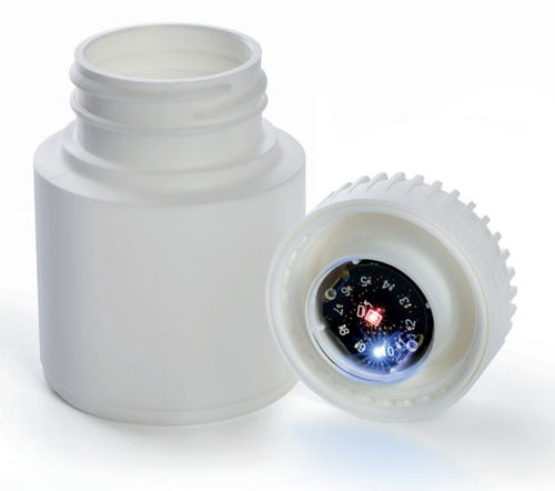 Intelligenter Stopfen - E-CAP® - Röchling Sustaplast SE & Co. KG - für Medikamenten-Dispenser