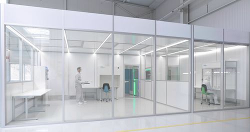 Reinraum für die Pharmaindustrie - CleanCell 4.0®  - SCHILLING ENGINEERING - modular / eingebaut / ISO Klasse 7