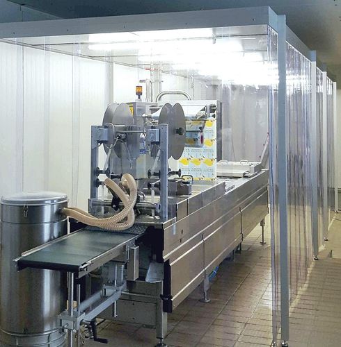 Reinraum / ISO Klasse 8 - CleanFlowCell® 3000.4.639 - SCHILLING ENGINEERING - Laminar-Flow / Weichwand