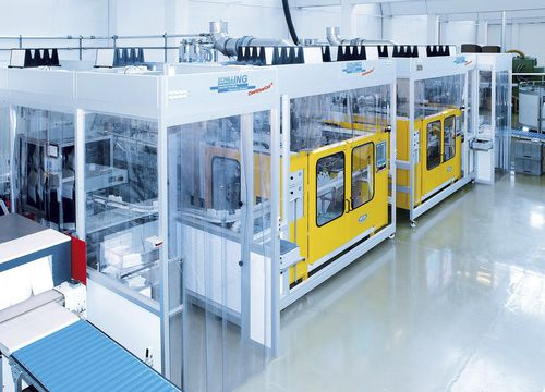Eingebauter reinraum - CleanFlowCell® 3000.4.282 - SCHILLING ENGINEERING - ISO Klasse 7 / Laminar-Flow / Weichwand