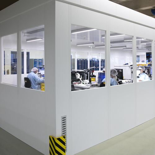 Reinraum für pharmazeutische Labore - Sauberraum CleanEasyCell - SCHILLING ENGINEERING