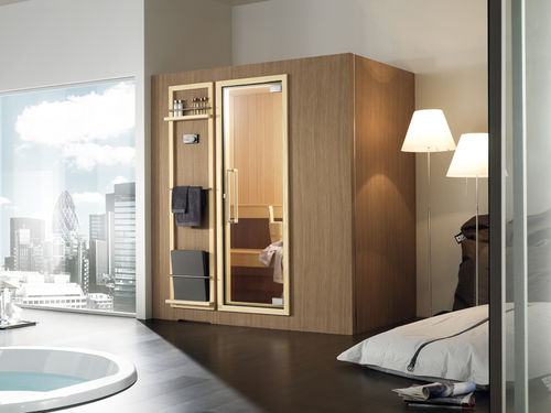 Kabine Sauna - Koko - Effegibi - mit Saunasteinen