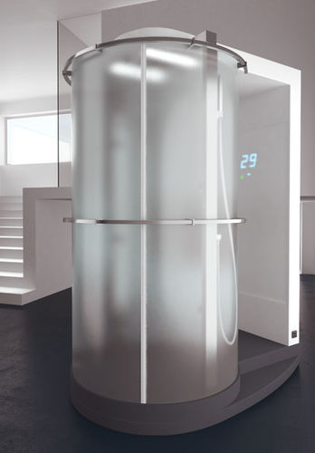 Dusche für Wassermassage / Kabine - EMY®  - Sauna Italia - mit Chromatherapie-Lampen