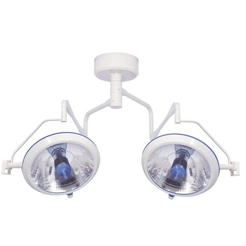 Deckenmontierte OP-Leuchte - S500D - Ningbo Techart Medical Equipment - Halogen / mit 2 Armen / 95