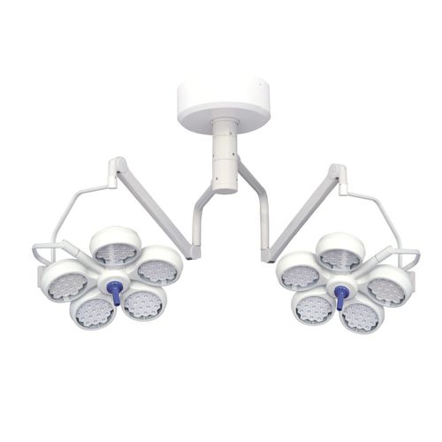 Deckenmontierte OP-Leuchte - 5D - Ningbo Techart Medical Equipment - LED / mit 2 Armen / 95