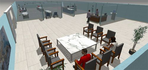 Analysesoftware - FlexSim HC - FlexSim Healthcare - 3D-Visualisierung / Kommunikation / Simulation