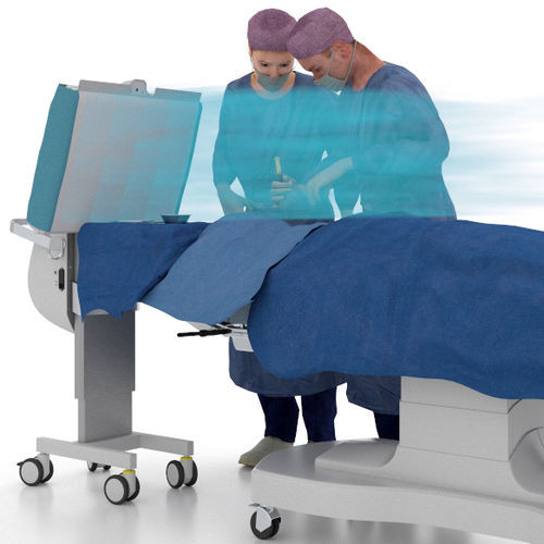 Laminar Flow Modul / für intravitreale Injektion - Operio  - Normeditec - auf Wagen
