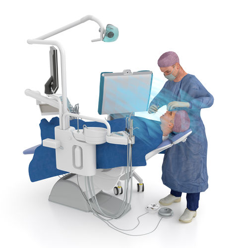Mobiler Luftreiniger - TOUL Operio - Normeditec - kompakt / tragbar / mit HEPA-Filter