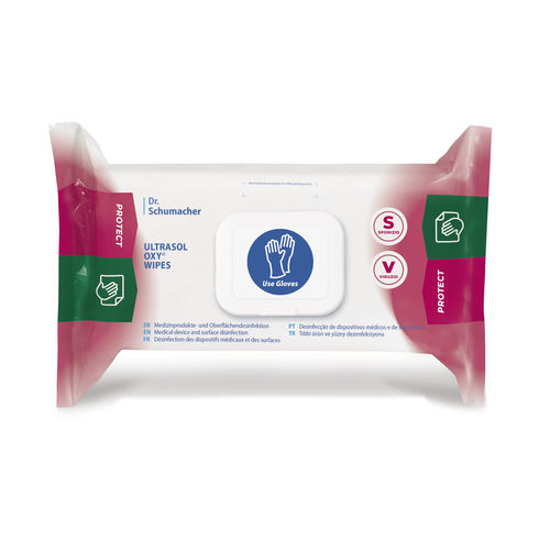 Feuchte Reinigungstücher / für Körperhygiene - ULTRASOL OXI  - Normeditec