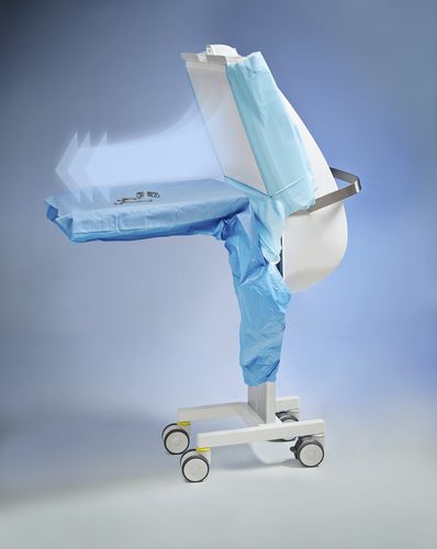 Labor-Abzugshaube - TOUL Operio - Normeditec - mobil / kompakt / horizontaler Laminar-Flow