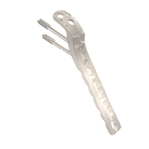 Kompressionsplatte für Oberschenkelknochen - 957-357-27003	 - Biotech Medical - proximal / Metall