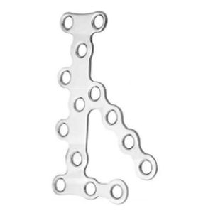 Kompressionsplatte für Calcaneum - 957 series - Biotech Medical - mit Verriegelung / Metall