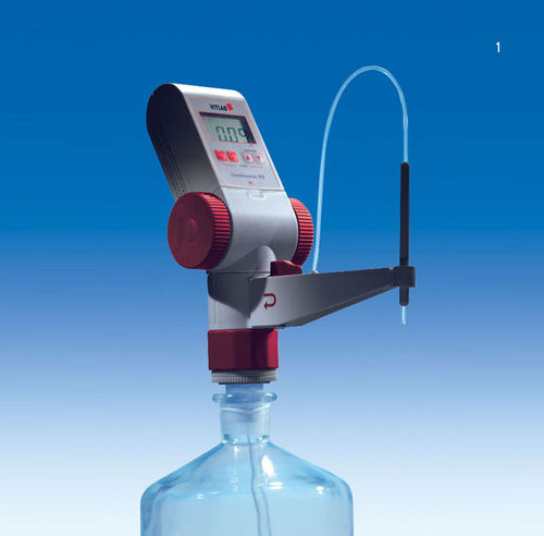 Labor-Flaschendispenser - continuous E/RS - Vitlab - elektronisch / variables Volumen