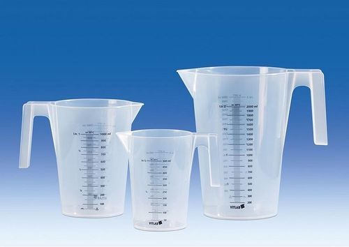 Polypropylen-Becher - 480941 - Vitlab - Mess / mit Griff / stapelbar