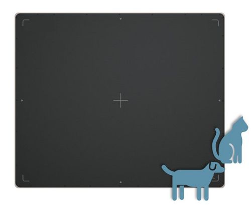 Flachbilddetektor für Veterinärradiographie - Med Vet - Medecom - tragbar / kabellos / 14 x 17