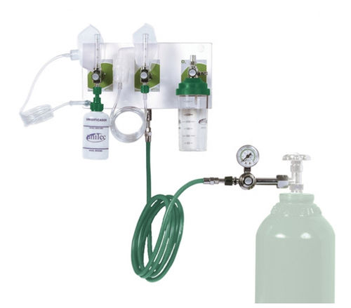 Tragbares Sauerstofftherapiegerät - UM510 - Unitec Hospitalar - mit Sauerstoffmaske