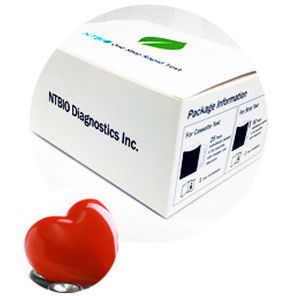 Schnelltest für kardiovaskuläre Erkrankungen - N050 series - NTBIO Diagnostics - Myoglobin / cTnI / Kreatin-Kinase