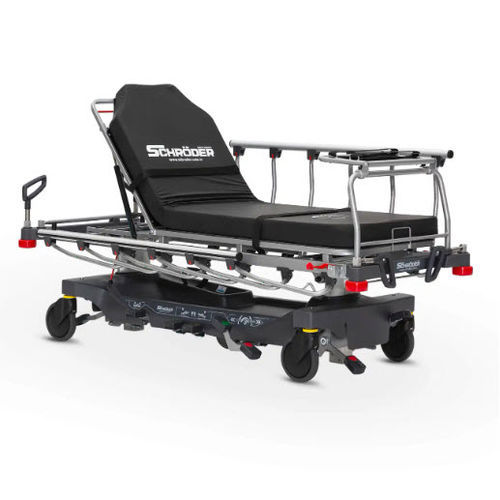Transport-Fahrtrage - CYCLONE - SCHRODER HEALTH PROJECTS - Notfall / hydraulisch / höhenverstellbar