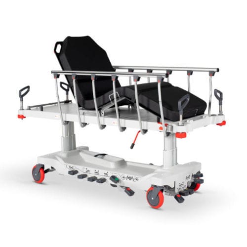 Notfall-Fahrtrage - CYCLONE - SCHRODER HEALTH PROJECTS - Traumatologie / manuell / höhenverstellbar