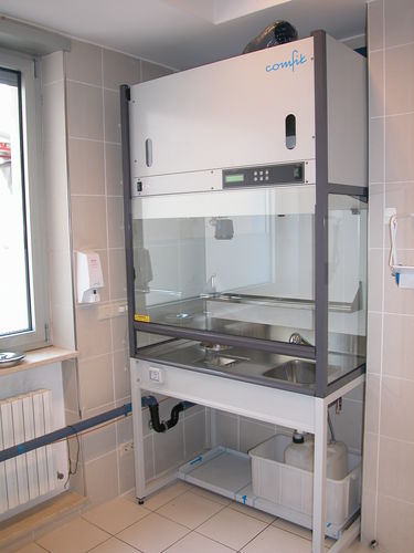 Chemieabzugshaube-Abzugshaube - GS 1200 Anat/Pat - comfit s.r.l - Auslass / Dekontamination / für Histopathologie-Labor