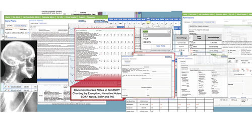 Software für medizinische Simulation - SimEMR®  - KbPort - Patientendaten
