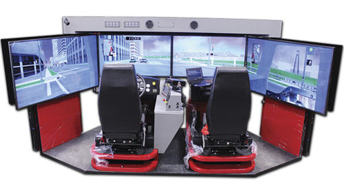 Simulator zum Fahren von Krankenwagen - FAAC, Incorporated - Arbeitsstation / Virtual-Reality