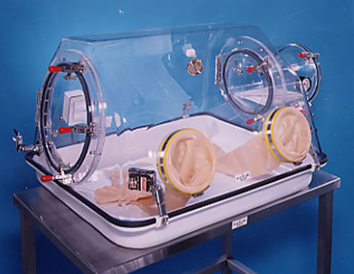 Labor-Strahlenschutzbox - 815 PGB series - Plas-Labs - Tisch