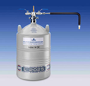Transportbehälter - ALU-CD - KGW-ISOTHERM - Aluminium / Flüssigstickstoff