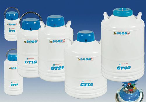 Transportbehälter - BIO - KGW-ISOTHERM - biologisch / Edelstahl / Flüssigstickstoff