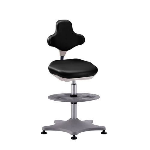 Laborstuhl - Labster 9101 - Bimos - auf Rollen / höhenverstellbarer