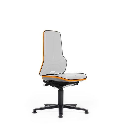 Laborstuhl - Neon 9560 - Bimos - mit hoher Rückenlehne / pneumatisch / höhenverstellbarer