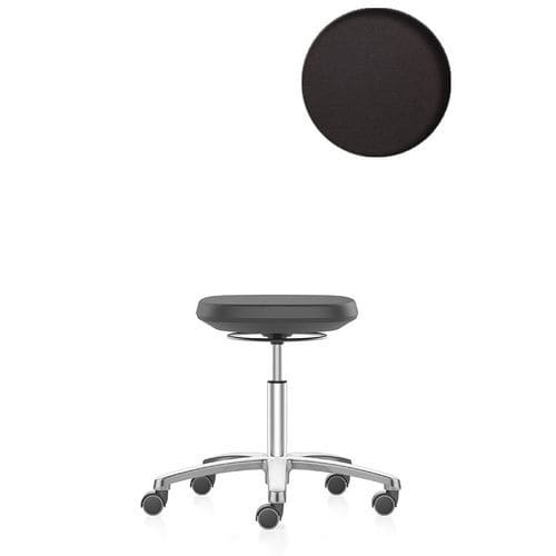 Laborhocker - Labsit 9127 - Bimos - höhenverstellbar / auf Rollen / schwarz
