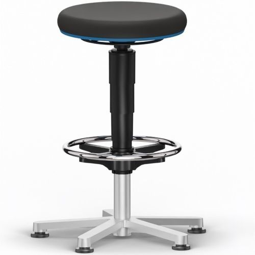 Laborhocker - 9461L - Bimos - höhenverstellbarer / auf Rollen / schwarz