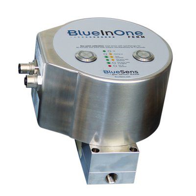 Temperatur-Analysegerät - blueinone ferm - BlueSens gas sensor GmbH - Durchfluss / Kalibrierung / Druck