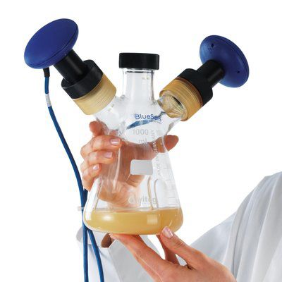 Durchflussanalysegerät - BCpreFerm - BlueSens gas sensor GmbH - Druck / Sauerstoff / O2