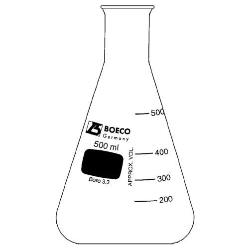 Laborkolben - BOE 50216 series - Boeckel Co (GmbH Co.) KG - Erlenmeyer