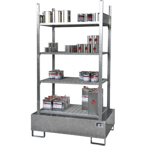 Regal / 4 Regalbretter - 1.46.015 - Düperthal Sicherheitstechnik GmbH & Co. KG - für Container