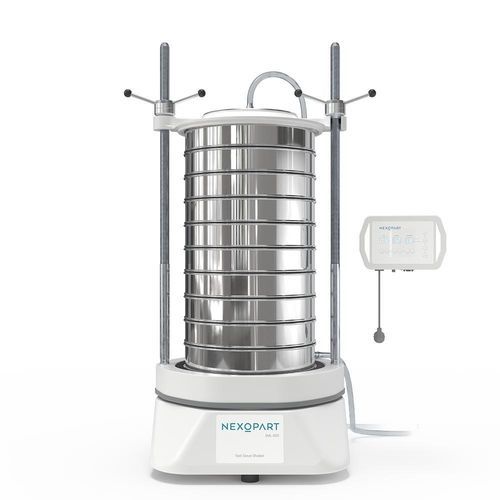 Magnetisch-induktive Analysen-Siebmaschine - EML 450 - NEXOPART GmbH & Co. KG - 3D / Tisch / für Proben