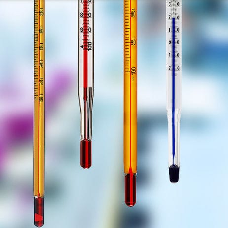 Laborthermometer - 64323/80 - Ludwig Schneider - für Kühlschrank / Fieber / analog