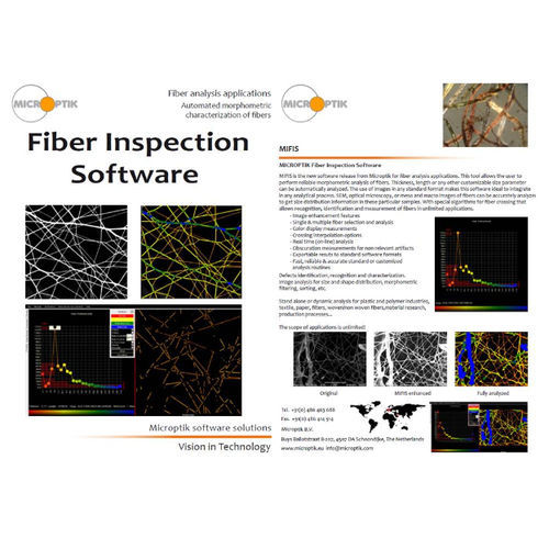 Medizinische Software - MiShell - Microptik BV - Analyse / Bildanalyse / Steuerung