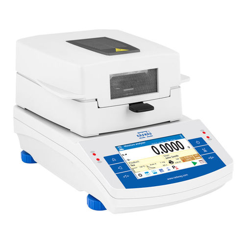 Elektronischer Feuchtegehalt-Messwaage - MA 50/1.X2.IC.A - RADWAG Balances & Scales - für Labor / mit Touchscreen / Tisch