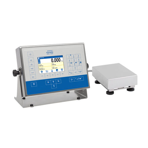 Elektronische Plattformwaage - HX5.EX-1 H series - ATEX - RADWAG Balances & Scales - Kabelfernanzeige / mit Grafikdisplay